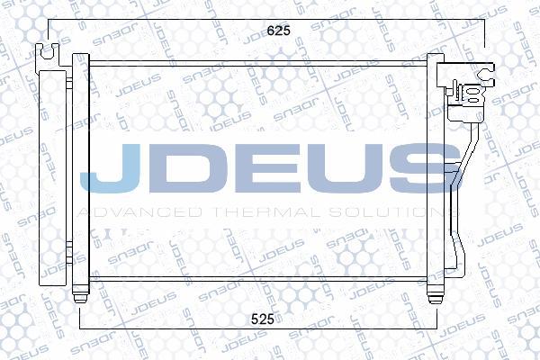 Jdeus 754M33 - Kondensators, Gaisa kond. sistēma www.autospares.lv