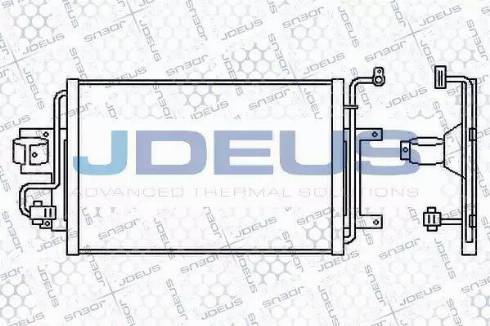 Jdeus 701M06 - Kondensators, Gaisa kond. sistēma autospares.lv