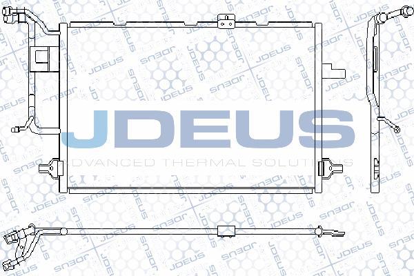 Jdeus 701M16 - Kondensators, Gaisa kond. sistēma www.autospares.lv