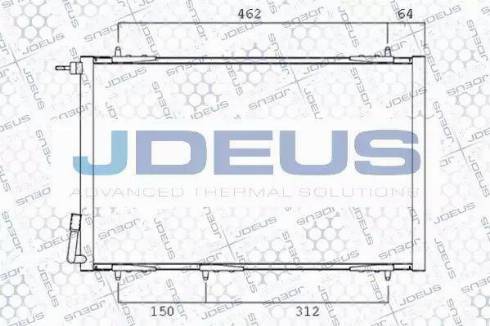 Jdeus 721M36 - Kondensators, Gaisa kond. sistēma www.autospares.lv