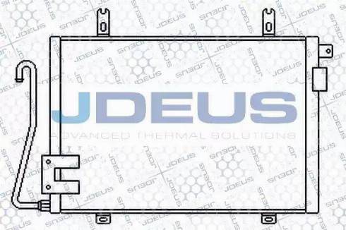 Jdeus 723M71 - Kondensators, Gaisa kond. sistēma www.autospares.lv