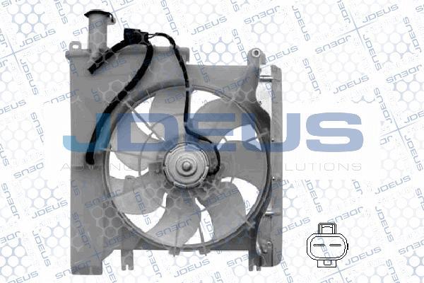 Jdeus EV0070160 - Ventilators, Motora dzesēšanas sistēma autospares.lv