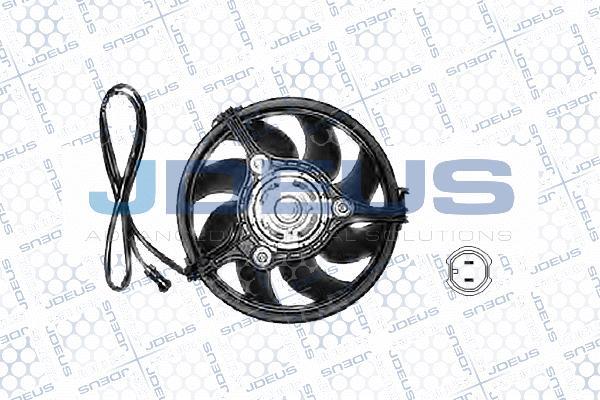 Jdeus EV010163 - Fan, radiator www.autospares.lv