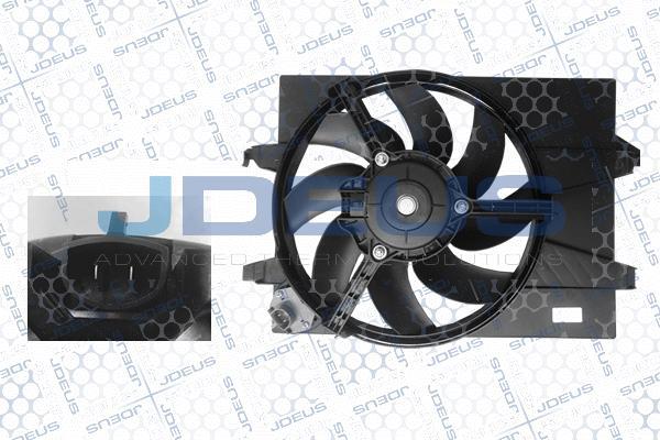 Jdeus EV0120270 - Ventilators, Motora dzesēšanas sistēma autospares.lv