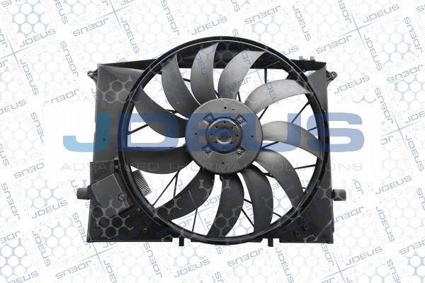 Jdeus EV0170710 - Ventilators, Motora dzesēšanas sistēma autospares.lv