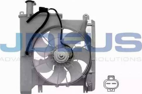 Jdeus EV070160 - Ventilators, Motora dzesēšanas sistēma autospares.lv