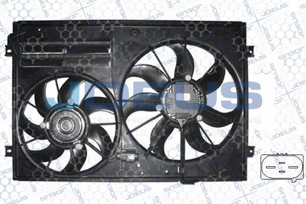 Jdeus EV300490 - Ventilators, Motora dzesēšanas sistēma www.autospares.lv