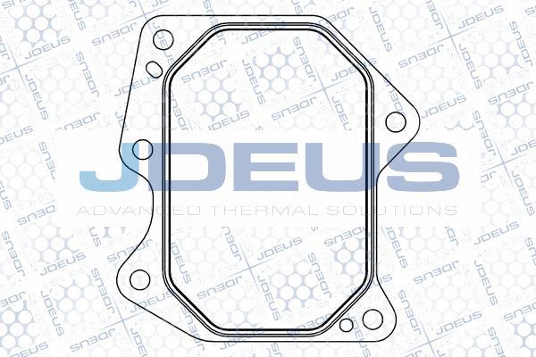 Jdeus M-4121301 - Eļļas radiators, Motoreļļa www.autospares.lv