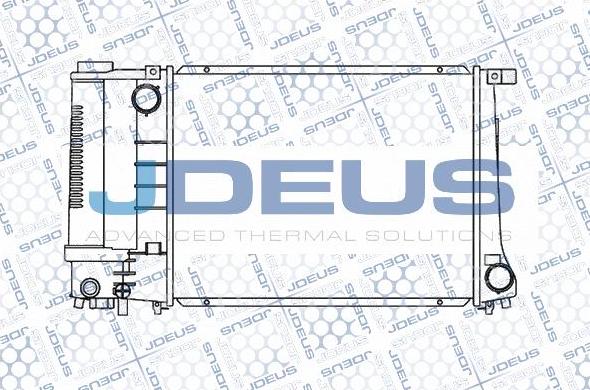 Jdeus M-0050570 - Radiators, Motora dzesēšanas sistēma www.autospares.lv