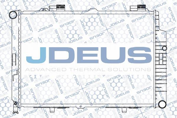 Jdeus M-0170620 - Radiator, engine cooling www.autospares.lv