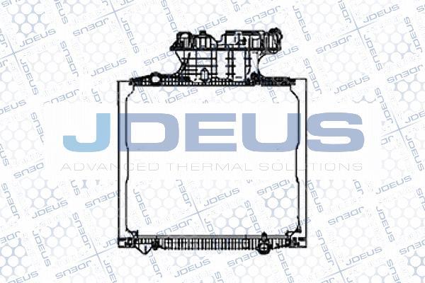 Jdeus M-115009A - Radiators, Motora dzesēšanas sistēma www.autospares.lv