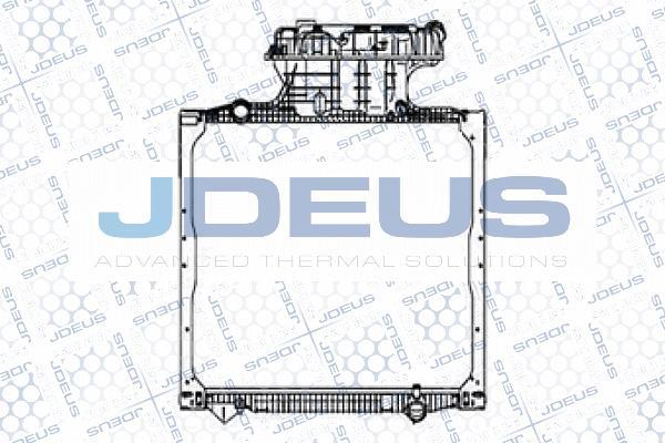 Jdeus M-115014A - Radiators, Motora dzesēšanas sistēma www.autospares.lv