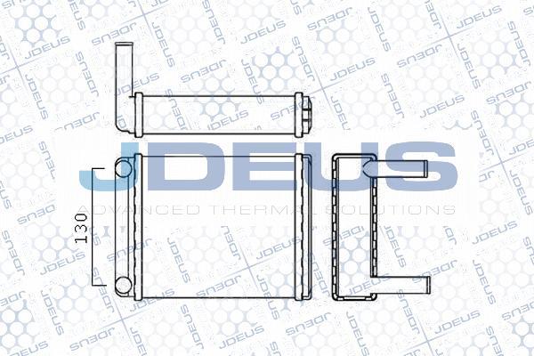 Jdeus M-2170840 - Heat Exchanger, interior heating www.autospares.lv