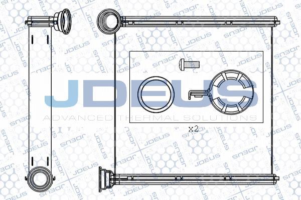 Jdeus M-2300580 - Siltummainis, Salona apsilde www.autospares.lv