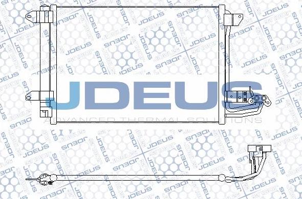 Jdeus M-7300480 - Kondensators, Gaisa kond. sistēma www.autospares.lv