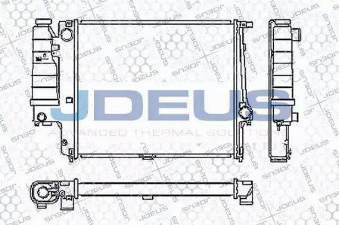 Jdeus RA0050490 - Radiators, Motora dzesēšanas sistēma www.autospares.lv