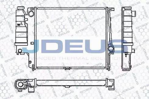 Jdeus RA0050470 - Radiators, Motora dzesēšanas sistēma www.autospares.lv