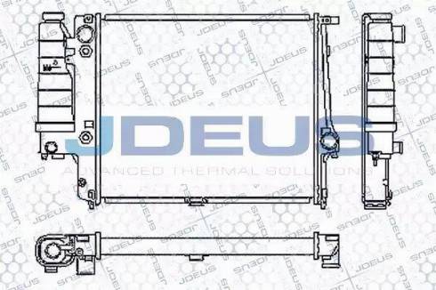 Jdeus RA0050500 - Radiators, Motora dzesēšanas sistēma www.autospares.lv