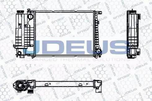 Jdeus RA0050570 - Radiators, Motora dzesēšanas sistēma www.autospares.lv