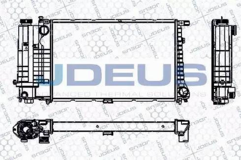 Jdeus RA0050600 - Radiators, Motora dzesēšanas sistēma www.autospares.lv