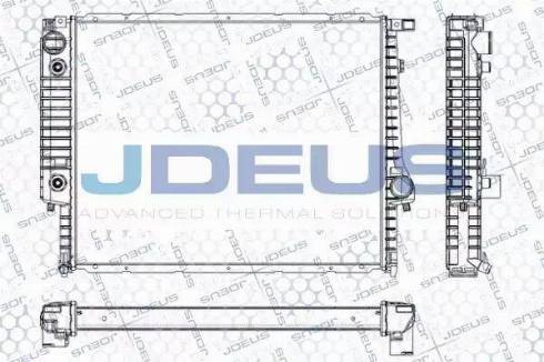 Jdeus RA0050040 - Radiators, Motora dzesēšanas sistēma www.autospares.lv