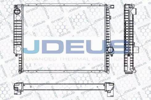 Jdeus RA0050150 - Radiators, Motora dzesēšanas sistēma www.autospares.lv