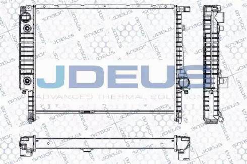 Jdeus RA0050170 - Radiators, Motora dzesēšanas sistēma www.autospares.lv