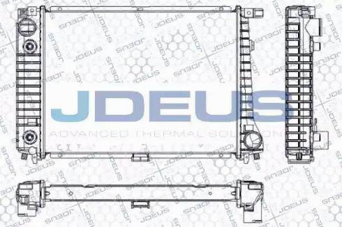 Jdeus RA0050360 - Radiators, Motora dzesēšanas sistēma www.autospares.lv