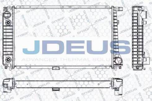 Jdeus RA0050380 - Radiators, Motora dzesēšanas sistēma www.autospares.lv