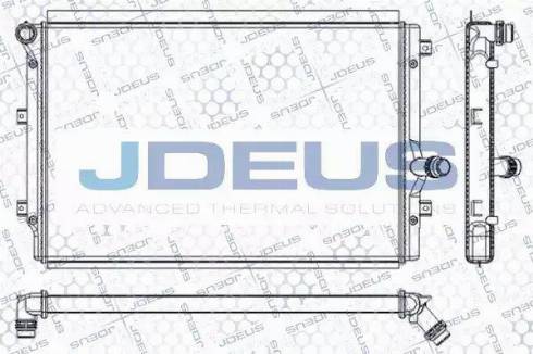 Jdeus RA0010320 - Radiators, Motora dzesēšanas sistēma www.autospares.lv