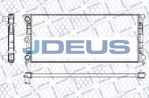 Jdeus RA0300161 - Radiators, Motora dzesēšanas sistēma www.autospares.lv