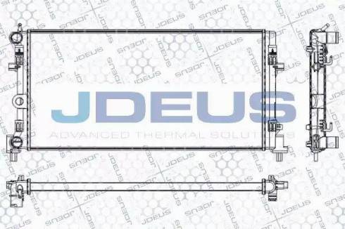 Jdeus RA0250130 - Radiators, Motora dzesēšanas sistēma www.autospares.lv