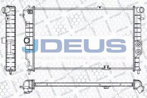 Jdeus RA0200560 - Radiators, Motora dzesēšanas sistēma www.autospares.lv