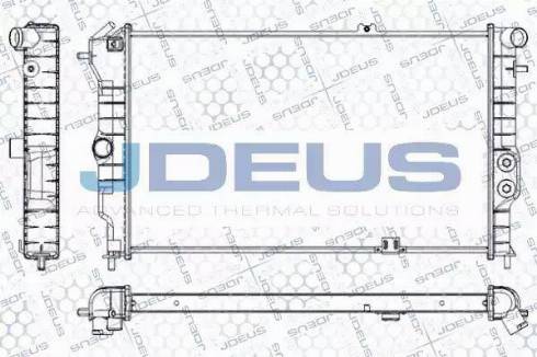 Jdeus RA0200561 - Radiators, Motora dzesēšanas sistēma www.autospares.lv