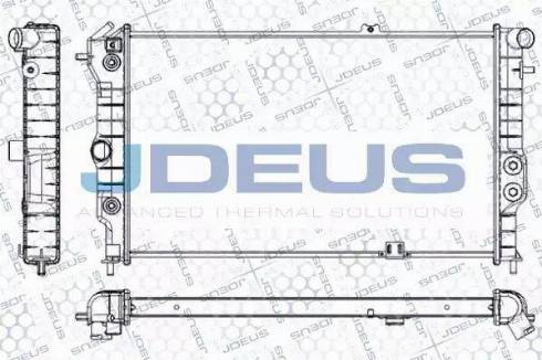 Jdeus RA0200571 - Radiators, Motora dzesēšanas sistēma www.autospares.lv