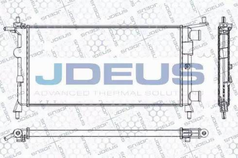 Jdeus RA0200670 - Radiators, Motora dzesēšanas sistēma www.autospares.lv