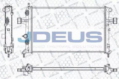 Jdeus RA0200840 - Radiators, Motora dzesēšanas sistēma www.autospares.lv