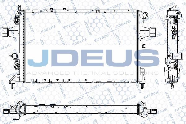 Jdeus RA0200830 - Radiators, Motora dzesēšanas sistēma www.autospares.lv