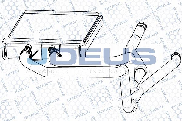 Jdeus RA2140070 - Siltummainis, Salona apsilde www.autospares.lv