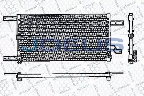 Jdeus RA7000060 - Kondensators, Gaisa kond. sistēma www.autospares.lv