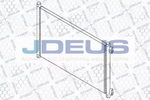 Jdeus RA7110720 - Kondensators, Gaisa kond. sistēma www.autospares.lv