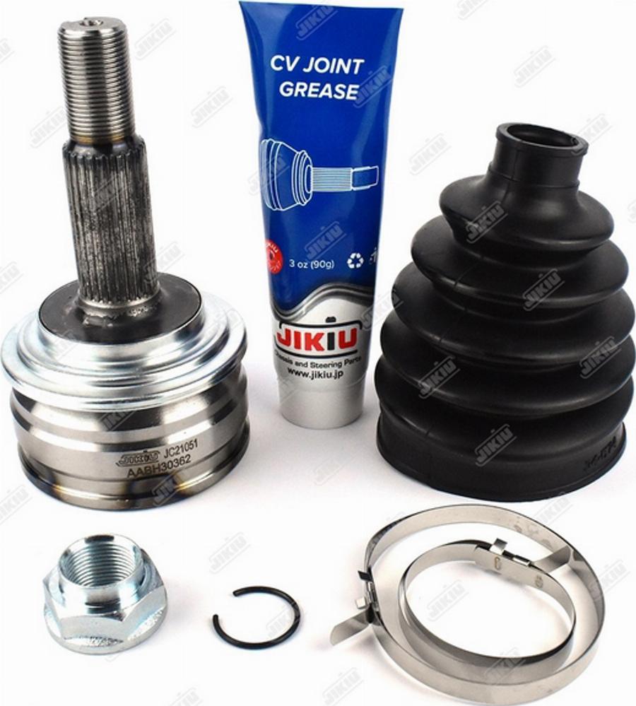 Jikiu JC21051 - Шарнирный комплект, ШРУС, приводной вал www.autospares.lv