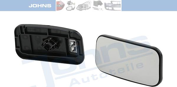 Johns 50 65 38-83 - Spoguļstikls, Ārējais atpakaļskata spogulis www.autospares.lv