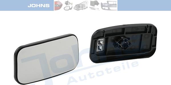 Johns 50 65 37-83 - Spoguļstikls, Ārējais atpakaļskata spogulis www.autospares.lv