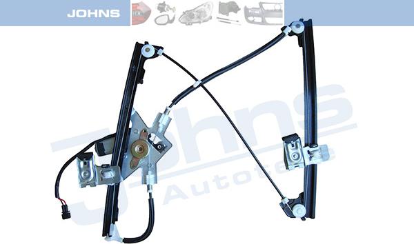 Johns 67 13 41-23 - Window Regulator www.autospares.lv