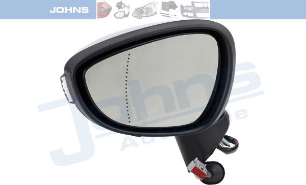 Johns 32 03 37-61 - Ārējais atpakaļskata spogulis www.autospares.lv