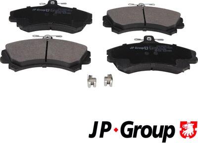 JP Group 4963604210 - Bremžu uzliku kompl., Disku bremzes www.autospares.lv