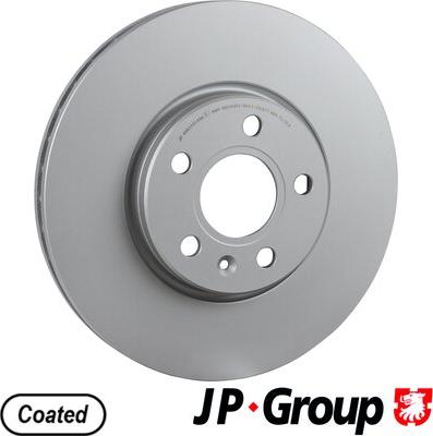 JP Group 4963101500 - Bremžu diski www.autospares.lv