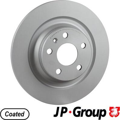 JP Group 4963201200 - Bremžu diski www.autospares.lv