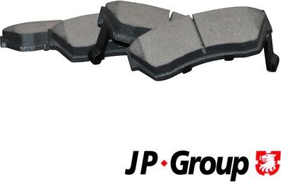 JP Group 4663600610 - Brake Pad Set, disc brake www.autospares.lv